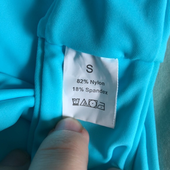 Blue small bikini bottoms - Picture 2 of 3